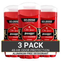 Old Spice 男士无铝止汗膏 24小时持久防臭 雪松香 107g*3支