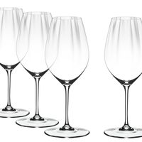 RIEDEL Performance Riesling 酒杯,4 件装,透明水晶,优质机器制造