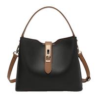 稻草人包包女包2025牛皮大容量水桶单肩斜挎包生日38妇女神节礼物送女友