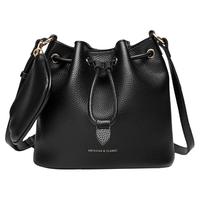 稻草人 水桶包包女高级感时尚设计单肩斜挎包包女士简约百搭通勤包