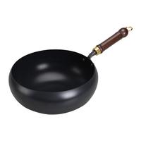 艾格辰 无涂层手工已开锅大肚锅