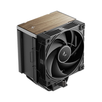 九州风神（DEEPCOOL）冰立方AK700暗夜风冷散热器/7热管单塔全避位/8秒反转清灰/智能启停风扇/CTT2.0热管