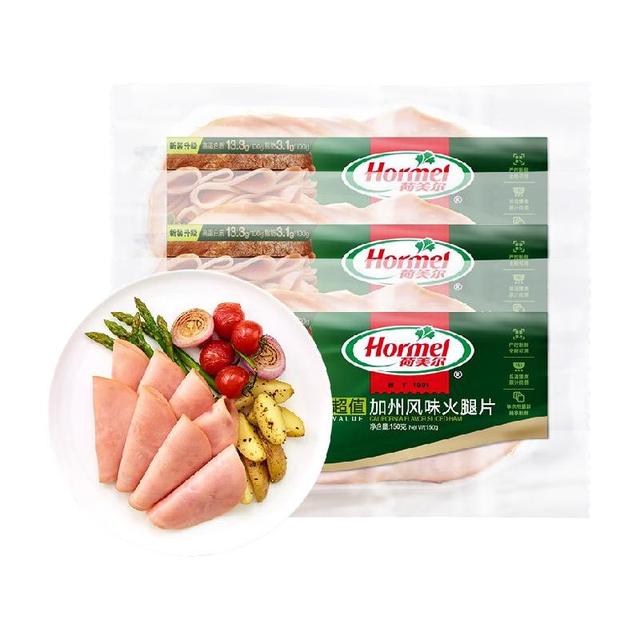 荷美尔 加州风味火腿片150g*3