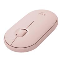LOGITECH PEBBLE鹅卵石通用无线蓝牙双模鼠标三丽鸥联名可爱轻音