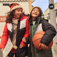 【羽绒服合集】PUMA彪马儿童男女时尚保暖羽绒服外套鸭绒中长款 梦幻粉