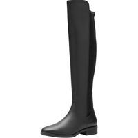 Clarks Pure Caddy女鞋秋冬长筒靴舒适拼接时装靴骑士靴瘦瘦靴