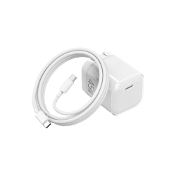 京东京造 45W氮化镓快充 iPhone17充电器套装  单Type-C口 线充套装 白色 45W