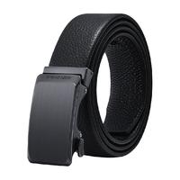 HLA/海澜之家男士真牛皮商务休闲自动扣腰带送爸爸男友新年