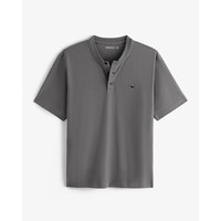 Abercrombie & Fitch 男装25夏经典小麋鹿宽松短袖T恤KI124-5188 深灰色 M (180/100A)