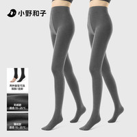 小野和子24款灰色打底裤女加绒外穿连裤袜显瘦袜TK 连脚款(身高155-175cm,体重40-75kg)