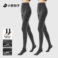 小野和子24款灰色打底裤女加绒外穿连裤袜显瘦袜TK 踩脚款(身高155-175cm,体重40-75kg)