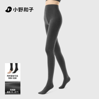 小野和子24款灰色打底裤女加绒外穿连裤袜显瘦袜TK 踩脚款（身高155-175cm，体重40-75kg）