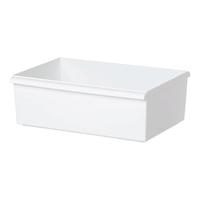 利快日本桌面收纳盒收纳筐收纳篮内衣整理盒厨房玩具收纳 盖子（适配JTR04/05）