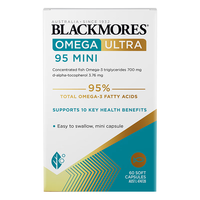 澳佳宝Blackmores小金钻95%高纯度深海鱼油澳洲含dhaepa维生素e美容