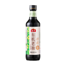 海天 0添加有机老抽500ml 全程有机零添加 上色轻盈红润