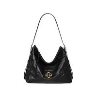 CASSILE 卡思乐托特包女2024植鞣头层小牛皮通勤大容量轻奢单肩斜挎包