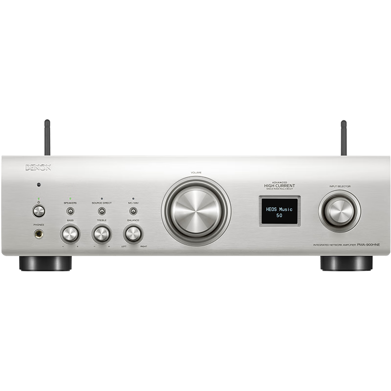 天龙（DENON）PMA-900HNE 家庭影院HiFi发烧音响 HIFI功放 2.1声道 集成网络放大器 支持蓝牙WiFi USB播放 立体 PMA900H