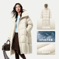 保暖服饰、淘金币可用：波司登 女士羽绒服 B250245924XS