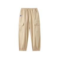 New Balance NB童装儿童男女2025秋冬休闲时尚工装风松紧脚口长裤