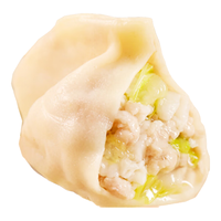 佳宝 100%纯手工三鲜水饺 猪肉白菜2斤 速冻水饺