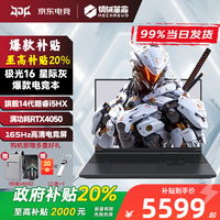 机械革命 极光x 潮玩版MHD 极光16 i5-14450HX 4050灰165Hz 16G+512G