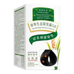 章华 AOL 章华 生态染发剂植物纯染发膏不伤头发遮白发男女