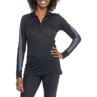 icebreaker 125 ZoneKnit 女款 美利奴羊毛拉链领打底衫