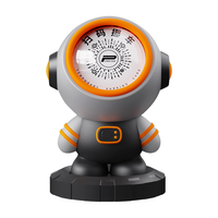 迪加伦 太空人二维码临时停车号码牌宇航员挪车号码牌汽车卡通公仔摆件装饰用品车载手机扫码卡牌 带底座