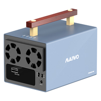 麦沃（MAIWO） K35274SAS 磁盘阵列盒 四盘SAS接口外置2.5/3.5英寸串口机械SSD固态硬盘RAID阵列数据存储柜