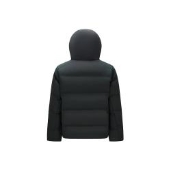 森马 羽绒服男2024冬季防水外套肌理感连帽上衣百搭 墨绿（灰鸭绒）41039