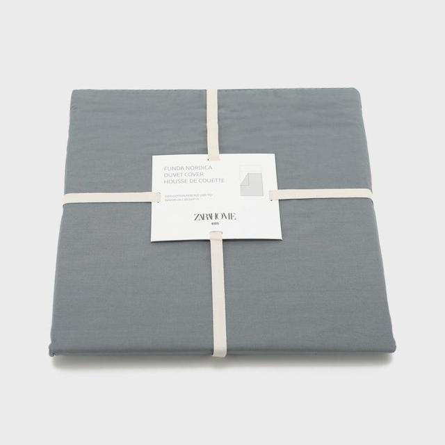 ZARA HOME 高级感纯色纯棉简约床上用品宿舍居家用床被套