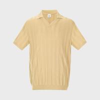 ZARA 男式运动风高级感个性化翻领马球T恤衫