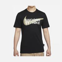 NIKE Logo徽标字母印花圆领套头短袖T恤