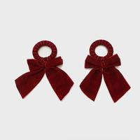 ZARA HOME 2件复古蝴蝶结餐巾环餐巾扣餐巾圈圣诞节日氛围摆件西餐餐桌扣环