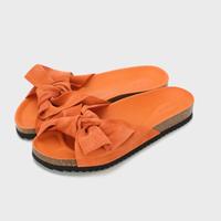 OYSHO 女式简约日常百搭蝴蝶结一脚蹬懒人沙滩凉拖鞋