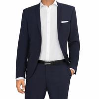 万宝龙 男士经典黑棕双色板扣自动扣皮带腰带