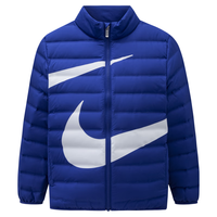 NIKE 耐克童装男女童羽绒服大LOGO儿童保暖上衣 土耳其蓝 110/56(5)