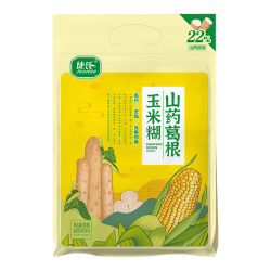 捷氏 0脂高钙山药葛根玉米羹无蔗糖糊低脂粗粮暖胃早餐600g