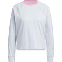 adidas 舒适休闲T恤时尚潮流女装户外日常运动长袖上衣