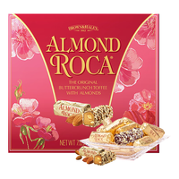 乐家（AlmondRoca）杏仁糖果巧克力味250g 新年年货礼盒 休闲零食儿童