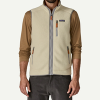 Patagonia巴塔哥尼亚 Retro Pile 纯色复古经典保暖抓绒马甲 男款（香港仓）