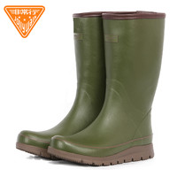 非常行 轻量卡其雨靴