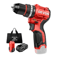 大有 锂电钻5208U/5208M   12V锂电无刷电钻   5209U单电2.0Ah快充+27件套