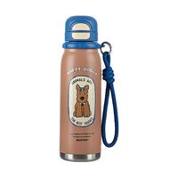 88VIP：杯具熊 儿童水杯双饮小学生上学专用保温杯吸管杯便携运动杯 600ml