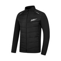 金标P棉|乔丹跑步保暖棉服男士2025冬季防泼水透气外套风衣