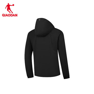 QIAODAN/乔丹 山神三合一外套 黑色 L 运动夹克