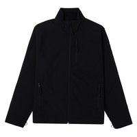 Timberland 外套男25春季户外徒步登山服防风保暖软壳夹克A6AU4 A6AU4001/黑色 L