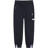 暇步士(Hush Puppies)童装儿童裤子冬季女大童简约舒适加绒休闲长裤 藏蓝 120 cm