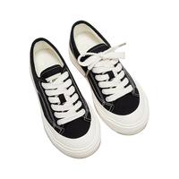 飞跃（Feiyue）加绒帆布鞋女百搭休闲棉鞋子女舒适保暖鞋002 黑色 35码