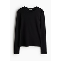 H&M 女装时尚休闲长袖T恤 1254718